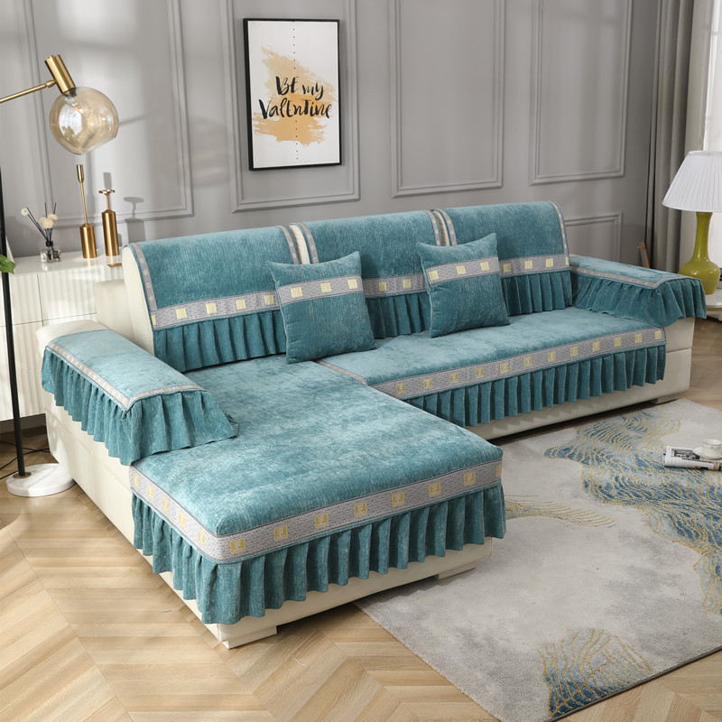 Sofa Cover Four Seasons Skirt Sofa Seat Cushion Home Life Living Room Anti-slip Sofa Seat Cushion Towel
Sofa Cover Four Seasons Skirt Sofa Seat Cushion Home Life Living Room Anti-slip Sofa Seat Cushion Towel